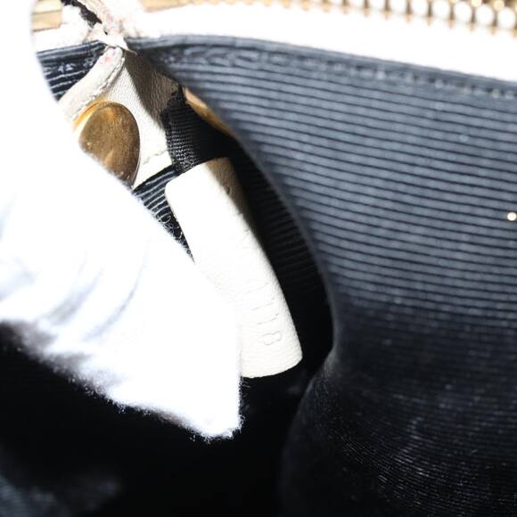 CELINE Trio Shoulder Bag Leather Beige Gold - Picture 13 of 13